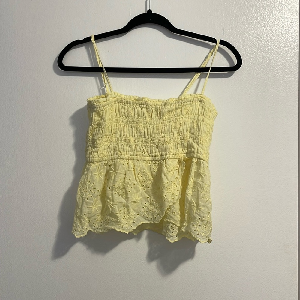 Yellow summer shirt